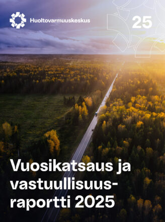 PDF:n kansikuva HVK:n vuosikatsaus ja vastuullisuusraportti 2025
